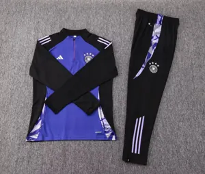 2024 Germany Long Sleeve Purple Training Suits Soccer Jerseys Yupoo 1
