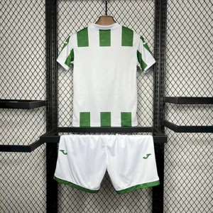 24-25 Cordoba FC Home Kid Kits Youth Apparels Football AAAAJersey Yupoo 4