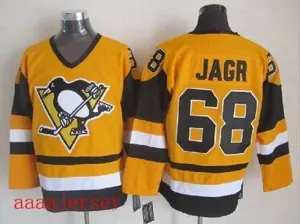 Pittsburgh Penguins retro ice hockey jersey M-3XL 匹兹堡企鹅队复古冰球服 4