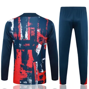 24-25 PSG Long Sleeve Training Suit Football Shirts 1