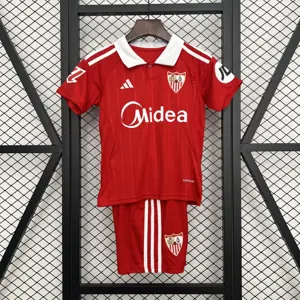 25-26 Sevilla Away Kids Kit Football Youth Sports Suits AAAAJersey Supply Yupoo