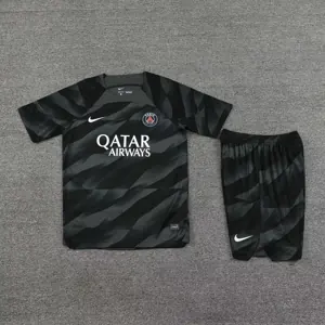 23-24 PSG Goalkeeper Black Soccer Jerseys Yupoo 1