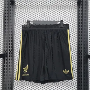 2025 Mexico Gold Cup Black Player Version Shorts AAAAJersey Supplier Yupoo