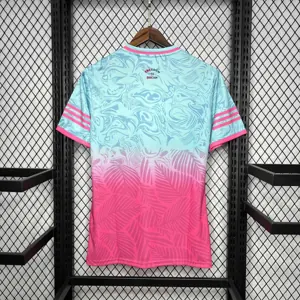 24-25 Inter Miami Special Beach Edition Kit Pink&Blue AAAAJerseys Dropshipping Yupoo 1