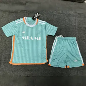 24-25 Inter Miami Third Kid Kits Youth Apparels Sport AAAAJersey Yupoo 7