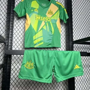 24-25 Newcastle First Goalkeeper Kid Kits Youth Apparels Football AAAAJersey Yupoo 1