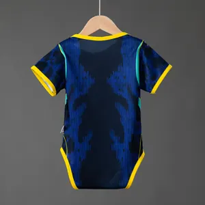 2026 World Cup Brazil Kit Away Baby Onesie Jersey Yupoo 2 2