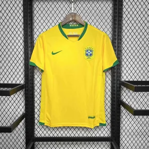 2006 Brazil Home Retro Kit World Cup Football Uniform AAAAJerseys Dropshipping Yupoo