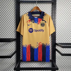 23-24 Barcelona Yellow Training Suit