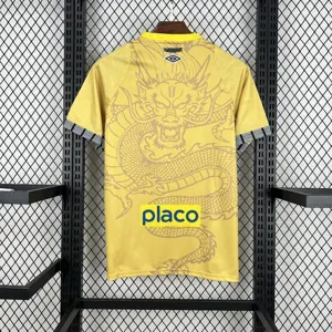 25-26 Santos Yellow Dragon Pattern Kit Special Edition Soccer AAAAJersey Yupoo S-2XL 2
