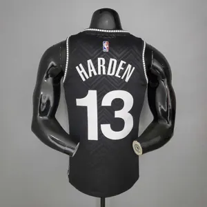 2021 Harden#13 Brooklyn Nets Bonus Edition Black 2