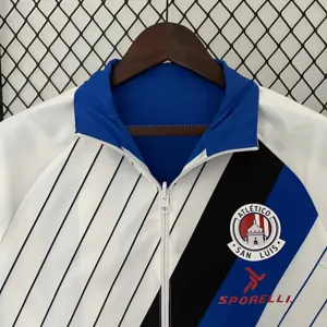 23-24 San Luis Reversible Windbreaker White&Blue Double-Sides Jacket Soccer Jerseys For Sale 4