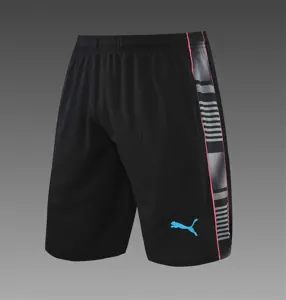 22-23 Manchester City Training Wear Short Sleeve Kit Black 5