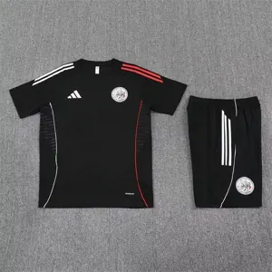25-26 Ajax Training Soccer Suit Black Kit AAAAJersey Yupoo 1
