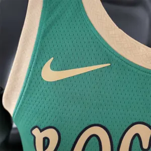 2020 IRVING #11 Boston Celtics City Edition Green NBA Jersey 5