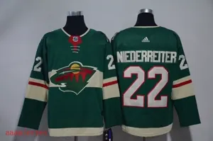 Minnesota wild ice hockey jersey M-3XL 明尼苏达荒野队冰球服