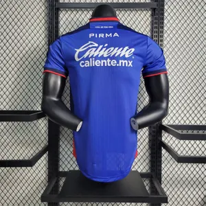 23-24 Cruz Azul Home Blue Kit Player Version Shirt Football Shirts Yupoo 7