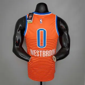 WESTBROOK#0 Thunder Jordan Orange 7
