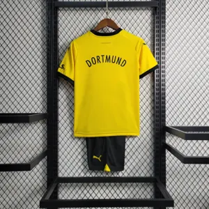 23-24 Dortmund home kids kit Best Soccer Jersey 6