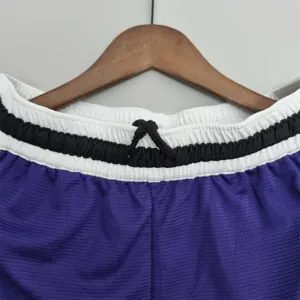 2022 Phoenix Suns NBA US Training Shorts Purple 5