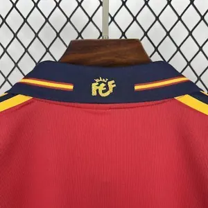 1998 Spain Home Retro Kit Vintage Shirt AAAAJersey Supply Yupoo 6