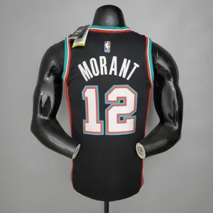 MORANT#12 Grizzlies Retro Black 6