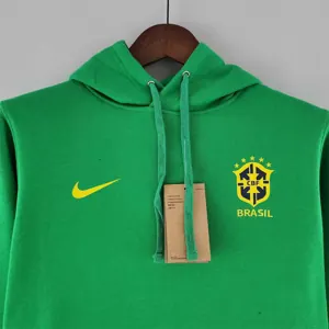 2022 Brazil Hoodie Green 8