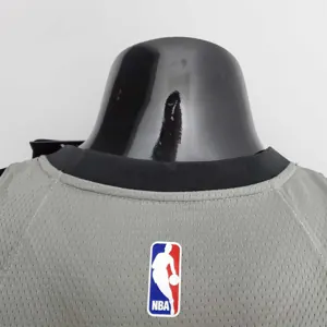 Nets Curry #30 Flyer Grey NBA Jersey 6
