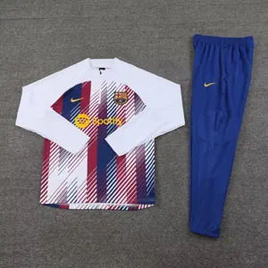 23-24 Barcelona Long Sleeve Training Suit Yupoo 1