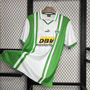 96-97 Werder Bremen Home Retro Kit Vintage Shirt Soccer AAAAJersey Yupoo