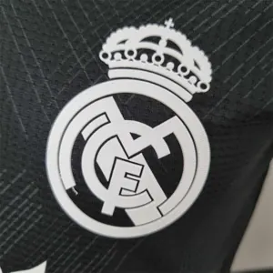 22-23 Real Madrid Y3 black kids kit 1