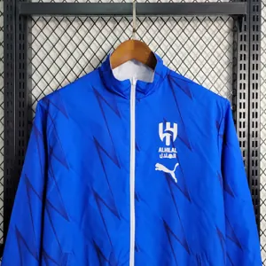 Windbreaker Al Hilal Double sided style S-XXL Soccer Jerseys 4