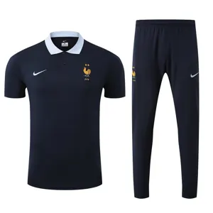 25-26 France Training Polo Kit Soccer AAAAJersey Yupoo