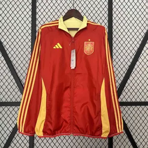 2024 Spain Trench Coat Reversible Windbreaker Double-Sides Jacket AAAAJersey Supplier Yupoo 1