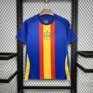 2024 Spain Pre-match Training Kit Football Uniform AAAAJersey Supplier Yupoo