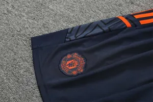 22-23 Manchester United vest training suit kit Blue 2