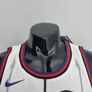 Toronto Raptors VANVLEET#23 White NBA Jersey 2