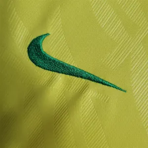 23-24 Brazil home kids kit size 16-28 futbol shirts 1