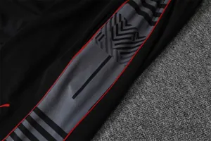 22-23 AC Milan Training Suit Short Sleeve Kit Grey 21