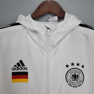 2021 Germany White Windbreaker 5