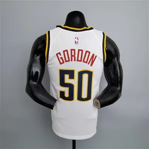 Nuggets Gordon #50 Limited White 5