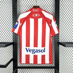 08-09 Sporting de Gijón Home Retro Kit Vintage Shirt AAAAJersey Supply Yupoo 4