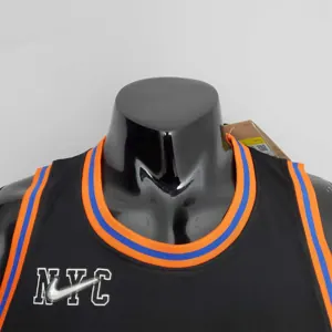 2022 Season Randle#30 Knicks Urban Edition Black NBA Jersey 4