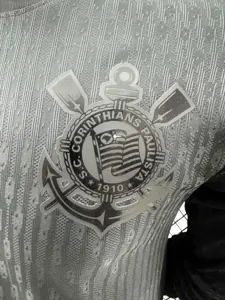 24-25 Corinthians Away Long Sleeve Kit Player Version Shirt Best Wholesale Yupoo 2