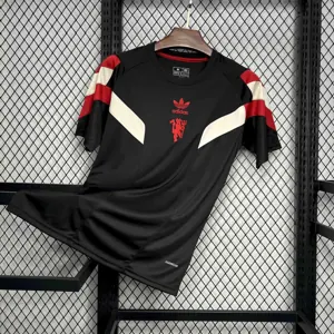 24-25 Manchester United Black OG Tee Shirt AAAAJersey Supplier Yupoo 1