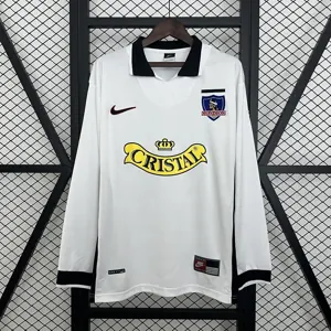 97-98 Colo Colo Home Retro Long Sleeve Kit Vintage Shirt AAAAJersey Dropship Yupoo
