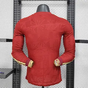2025 Mexico Gold Cup Red Long Sleeve Kit Player Version Shirt AAAAJersey Supply Yupoo 1
