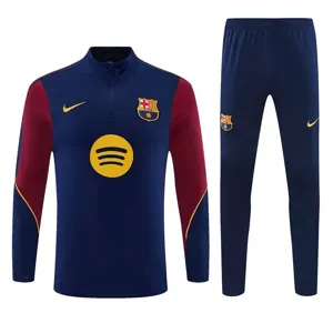 26-27 Barcelona Mens Kit Football Training Long Sleeve Suit Yupoo 3 2