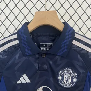 24-25 Manchester United Away Kid Kits Youth Apparels AAAAJersey Wholesale Yupoo 1