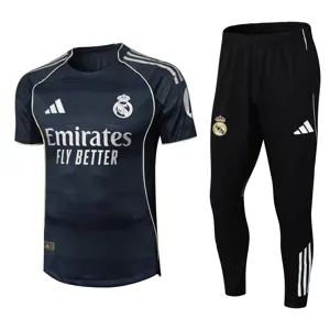 25-26 Real Madrid Away Player Version Training Kits Football Tracksuits